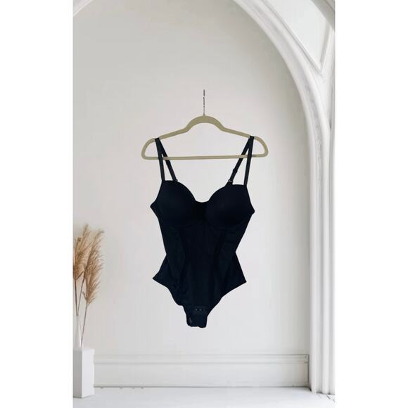 NWT Thong Shapewear Bodysuit Tummy Control Body Shaper Seamless Size X Large - Picture 1 of 7